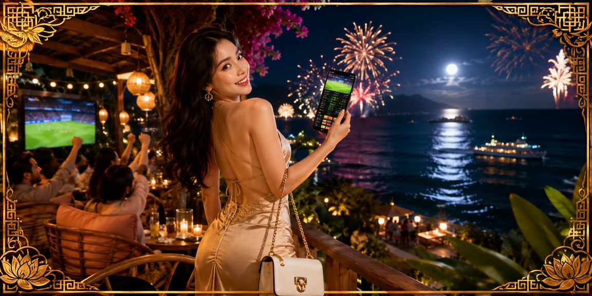 Người chơi thưởng thức cà phê Đà Lạt trong khi theo dõi casino trực tuyến