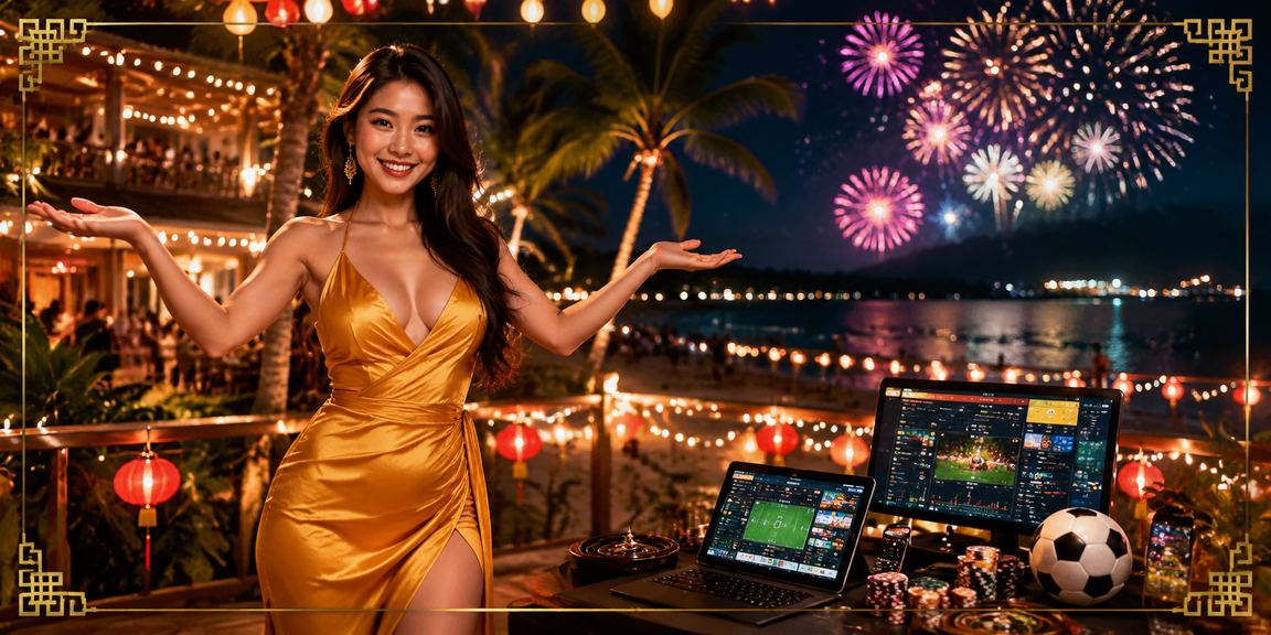 Không gian cá cược casino bên bãi biển Phú Quốc